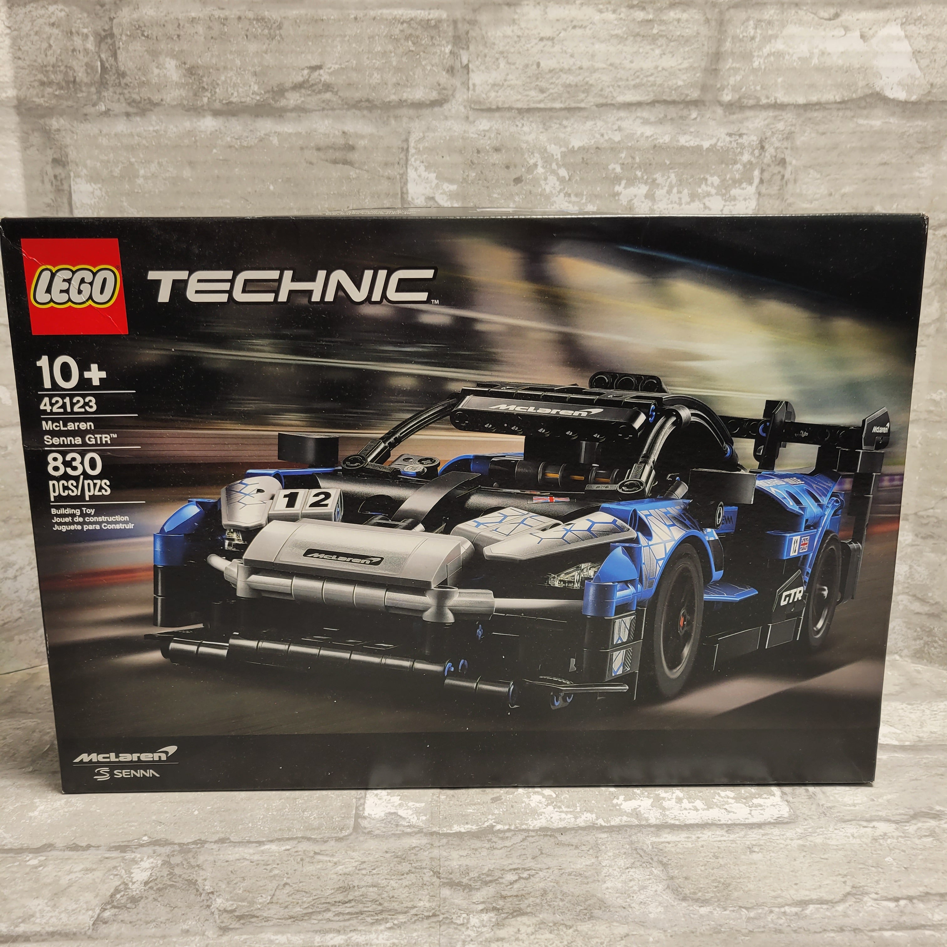 LEGO 42123 Technic McLaren Senna GTR Toy Car Model Building Kit (8049495376110)